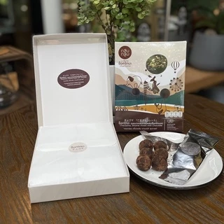 ขนมงากลมกลม ผสมช็อกโกแลต 150 กรัม (ตราไทไทแบรนด์) ช็อกโกมะ ChocGoma チョゴマ Dark Chocolate หวานน้อย ได้ประโยชน์จากงาเต็มๆ