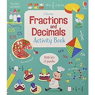 Fractions and Decimals Activity Book (Maths Activity Books) สั่งเลย!! หนังสือภาษาอังกฤษมือ1 (New)