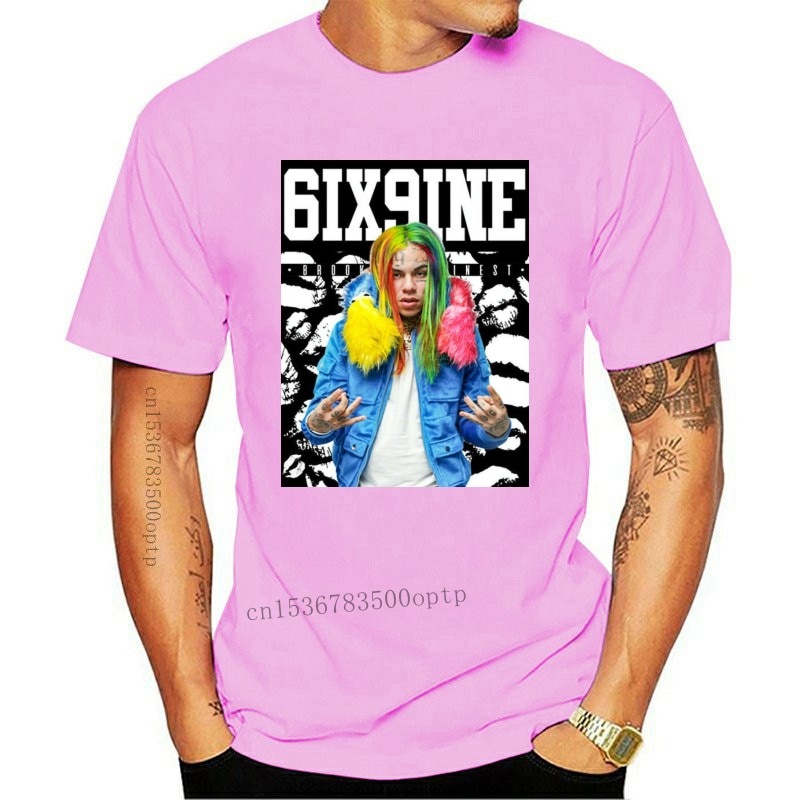 เสื้อยืดผ้าฝ้าย พิมพ์ลาย Ghostemane Sixnine 69 Pomp Lil 3988 2022 6IX9INE Xxxtentacion