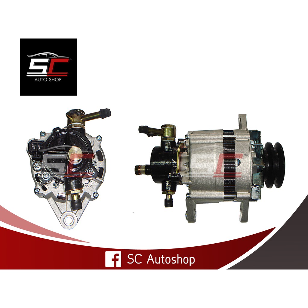 ไดชาร์จ นิสสัน NISSAN BIG-M (บิ๊กเอ็ม) TD25 / BD25 มีปั๊มลมตูดได 12V 60A สินค้าใหม่ 100% มีรับประกัน