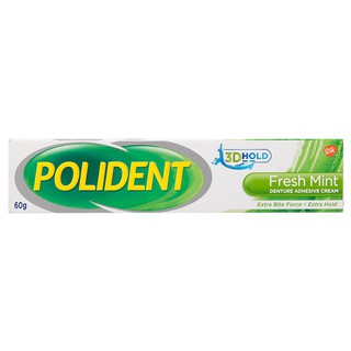 Polident โพลิเดนท์ ครีมติดฟันปลอม 60 ก.