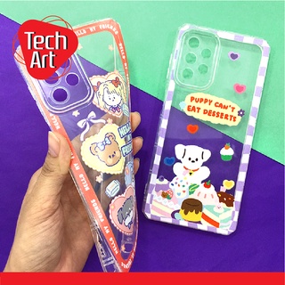 เคส Realme C35 เคสนิ่มใสกันกล้อง มุมตัดมุมเหลี่ยม เคสมือถือซิลิโคน TPU ลายตัวการ์ตูนน่ารัก เคสใสนิ่มกันกล้อง เคสเรียวมี