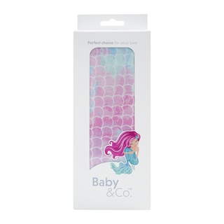 Baby &amp; Co. (Under The Sea Collection) Swaddle Cloth ผ้าห่อตัวมัสลินคอตตอนขนาด 47"  บรรจุ 1 ชิ้น