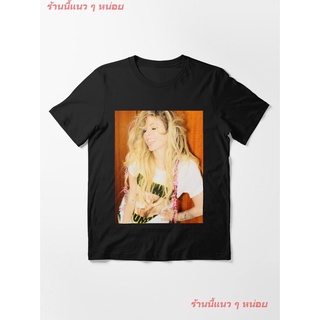 เสื้อยืดพิมพ์ลายเสื้อยืดNew Avril Lavigne Essential T-Shirt ผู้หญิง ดพิมพ์ลาย ดผ้าเด้ง คอกลม cotton ความนิยม discount Un