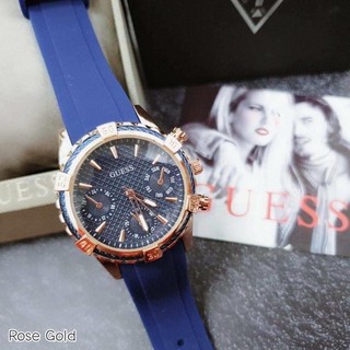 Guess นาฬิกาชาย&amp;หญิงใส่ได้ งานดีมีคุณภาพ แถมฟรีกล่องหมอนร้าน