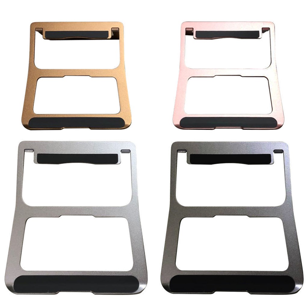 Notebook stand N4 แท่นพับแบบพกพาแท็บเล็ตแล็ปท็อปฐานขาตั้งเย็นลงสำหรับโน้ตบุ๊ค อะลูมินัมอัลลอยโน้ตบุ๊คที่ยึดคอมพิวเตอร์