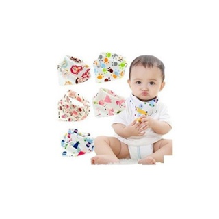 MUIMISC ♥ - Babybibs - ผ้ากันเปื้อนซับน้ำลายทรงสามเหลี่ยม ผ้ากันเปื้อนลายการ์ตูนน่ารัก