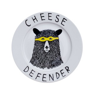 จาน CHEESE DEFENDER BY JIMBOBART