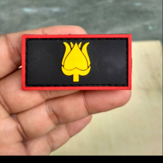 MERAH Jasmine Rank Rubber Patch One / Jasmine Rubber Patch One Red List