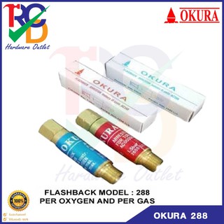 เช็ควาล์กันย้อนเกจ์ลม-เกจ์แก๊ส 288 OKURA OX-288 เช็ควาล์กันย้อนเกจ์ลม GAS-288 เช็ควาล์กันย้อนเกจ์แก๊ส