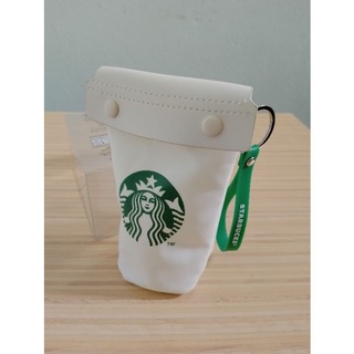 กระเป๋าพวงกุญแจพร้อมสายคล้องมือStarbucks Brand ของแท้จากshop