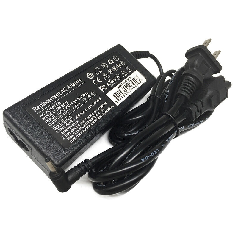 อะแดปเตอร์ชาร์จพาวเวอร์ซัพพลาย 65W สําหรับแล็ปท็อป PC Acer Spin 3 SP315-51-79NT #2