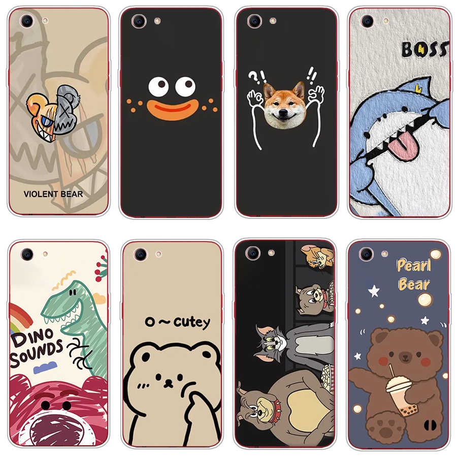 Oppo a73 2020 a77 A83 a91 F15 เคส TPU นิ่ม ซิลิโคน ป้องกัน เคสโทรศัพท์
