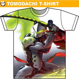 เสื้อยืด Genji Overwatch by Tomodachi T-shirT