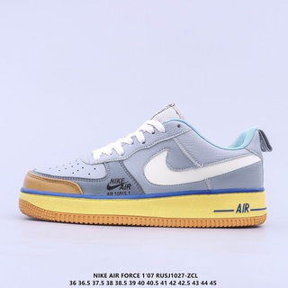 [Shoes World] Nike Air Force 1 Low-top all-match รองเท้ากีฬาลำลองรองเท้าผ้าใบ