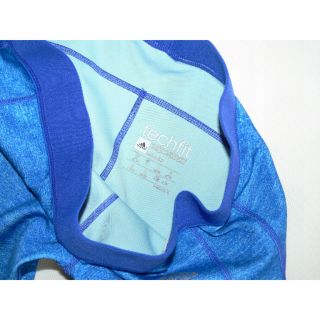 ADIDAS TECHFIT M CLIMALITE SEXY GETRY BLUE FITNESS size s