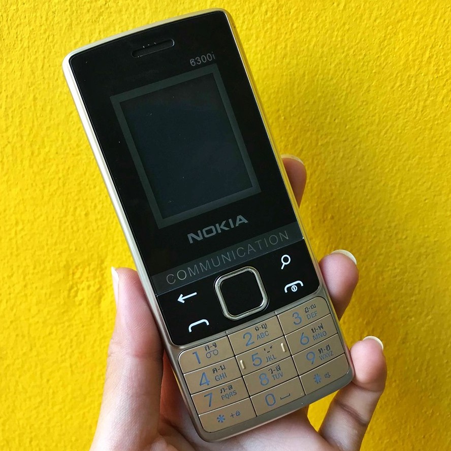 โทรศัพท์มือถือ NOKIA PHONE 6300 (สีทอง)  3G/4G รุ่นใหม่ โนเกียปุ่มกด
