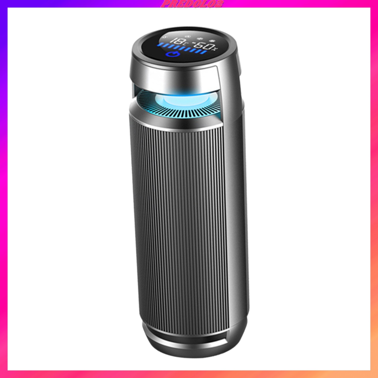 [PREDOLO2] Portable Mini Car Air Purifier Remove Dust HEPA Filter Fresh