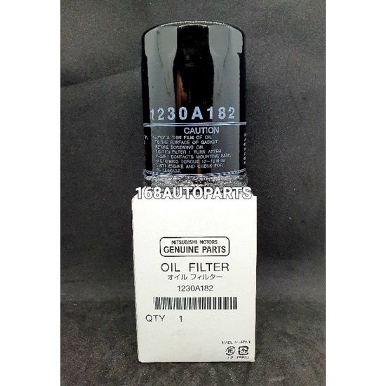 กรองน้ํามันเครื่อง Mitsubishi 1230A182 Triton 2.4cc