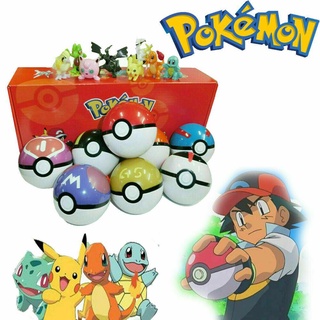 ฟิกเกอร์ GO Love Dive Master Ultra Ball Pokeball Action Xmas ของเล่นสําหรับเด็ก 8 ชิ้น