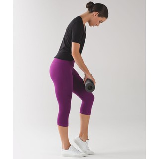 Lululemon - Flow &amp; Go Crop -Aurora