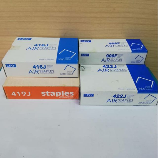 AIR STAPLES 416J, 419J, 422J, 906F