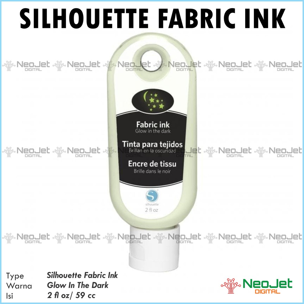 Glow In The Dark Ink Screen Printing Manual Fabric Ink Silhouette SilkScreen