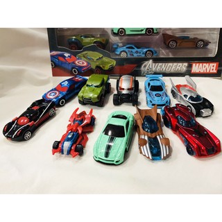 รถเหล็กฮีโร่อเวนเจอร์ โมเดลรถเหล็ก Avengers car toy