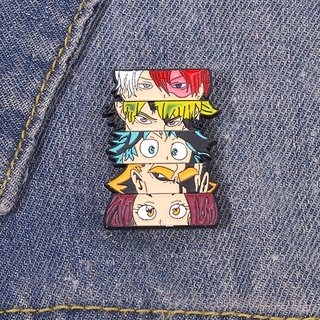 เข็มกลัด ลาย My Hero Academia Lapel Pin ของขวัญ สําหรับเพื่อน เสื้อผ้า