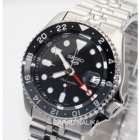 นาฬิกา SEIKO 5 Sports New Automatic GMT SSK001K1 (ของแท้ รับประกันศูนย์) Tarad Nalika