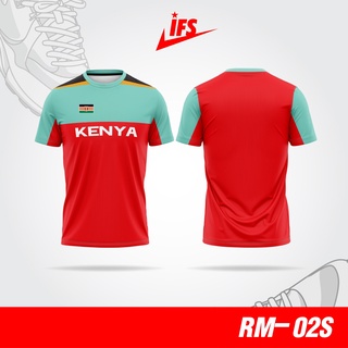 เสื้อวิ่งมาราธอนทีมชาติTeam Kenya Olympic Rio 2016