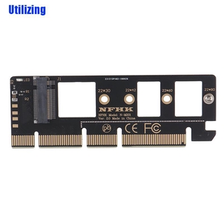 X8 (Utilizing) อะแดปเตอร์การ์ดไรเซอร์ Pcie Nvme M 2 Ngff Ssd เป็น Pci - E Pci Express 3 . 0x4