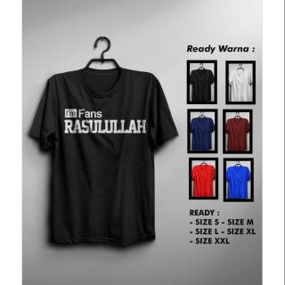 เสื้อยืด พิมพ์ลาย Love rasulullah สไตล์อิสลาม สําหรับผู้ชาย