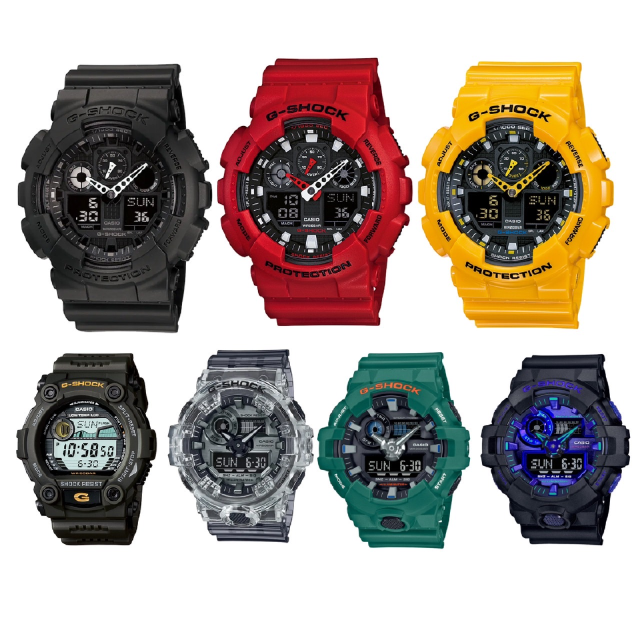 [โค้ด 1015DKAW ลด 300] G-SHOCK รวมรุ่น GA-100 ของแท้ประกันรับประกันศูนย์ 1 ปี