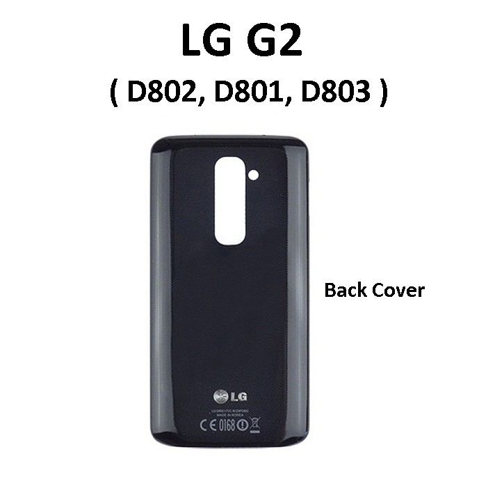 LG G2 ( D802 / D801 / D803 / LS980 / D800 / F320L / F320S ) ฝาหลังแบตเตอรี่สําหรับเปลี่ยนซ่อม
