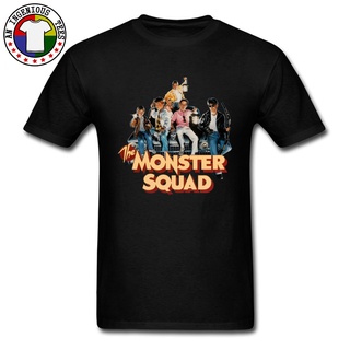 [S-5XL] เสื้อยืดแขนสั้น คอกลม ผ้าฝ้าย 100% พิมพ์ลาย The Dracula Squad Monster Group สําหรับผู้ชาย