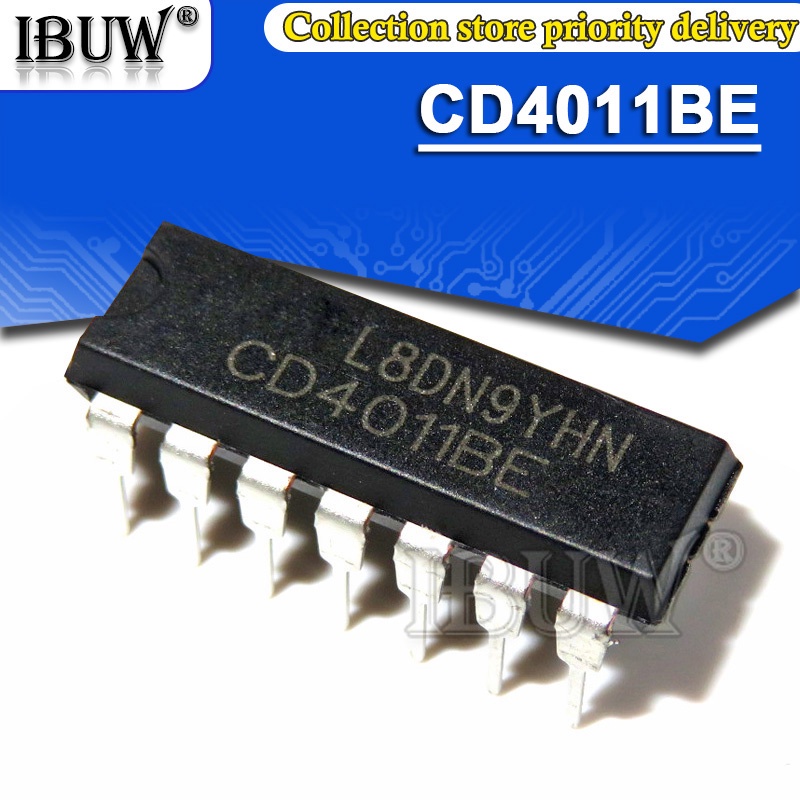 10PCS CD4011BE DIP14 CD4011 DIP-14 CD4011BD DIP Logic Chip