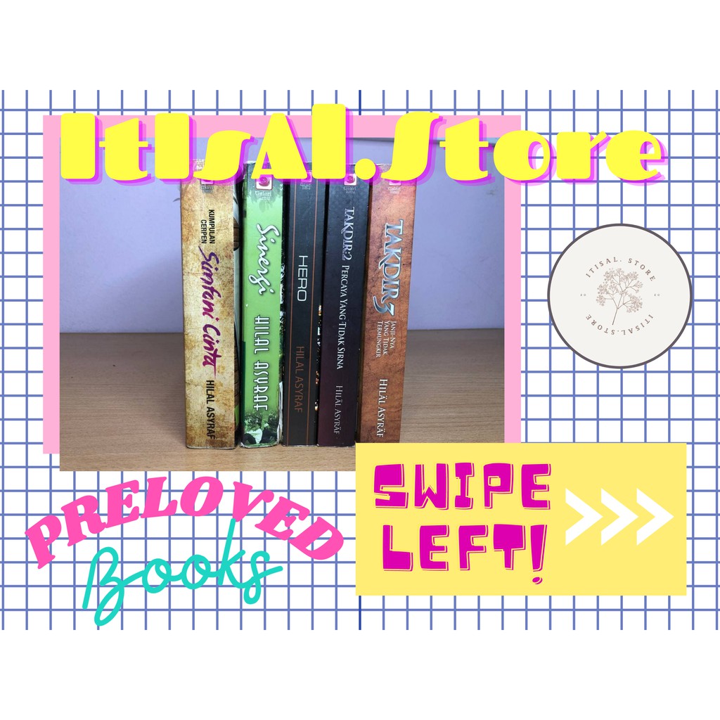 PRELOVED MALAY NOVELS (HILAL ASYRAF)
