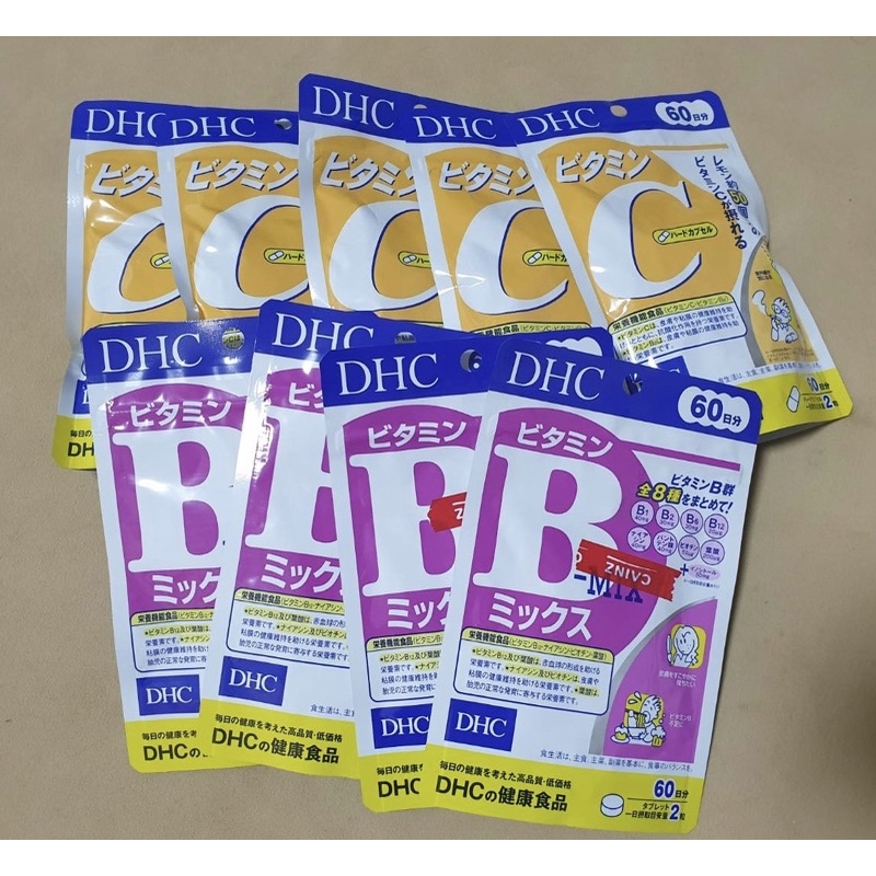 Vitamin DHC ,C , B , E ,zine วิตามินแท้100% จากประเทศญี่ปุ่น