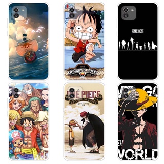 เคส ซัมซุง Samsung Galaxy A03 Case การ์ตูน One Piece เคสซิลิโคน Soft TPU โทรศัพท์มือถือ Back เคส