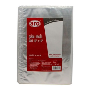 ถุงร้อน ขนาด 10x15 นิ้ว แพ็ค 0.5 กก. x 4 ห่อ Aero bag, heat size 10x15 inches, pack 0.5 kg x 4 pack