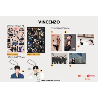 Vincenzo (End) [พร้อมส่ง] สติ๊กเกอร์ซีรีส์