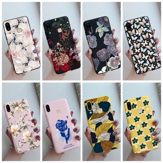 เคสโทรศัพท์มือถือ ซิลิโคนนิ่ม TPU ลายดอกไม้ สีแคนดี้ สําหรับ Vivo V9 Y85 V11 Pro V11i 1723 1726 1727 1806 1804