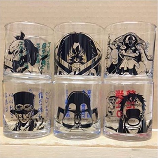 (แท้🇯🇵)แก้ว วันพีซ Glass[F] One Piece Battle Memories Ichiban Kuji แก้วน้ำ จับฉลาก วัน พีซ