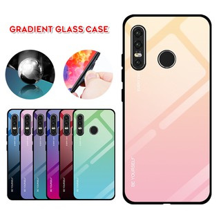 Huawei P30 Lite / Nova 4e P30/P30PRO/Y92019/NOVA3i Case Luxury fashion gradient glass phone Cover Case