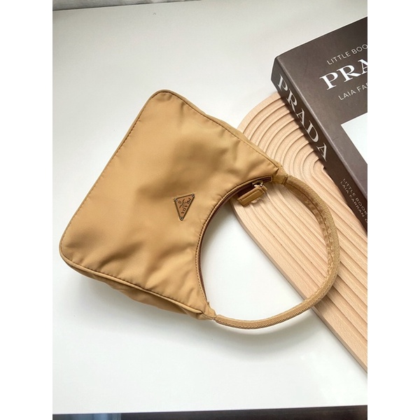 prada nylon hobo vintage