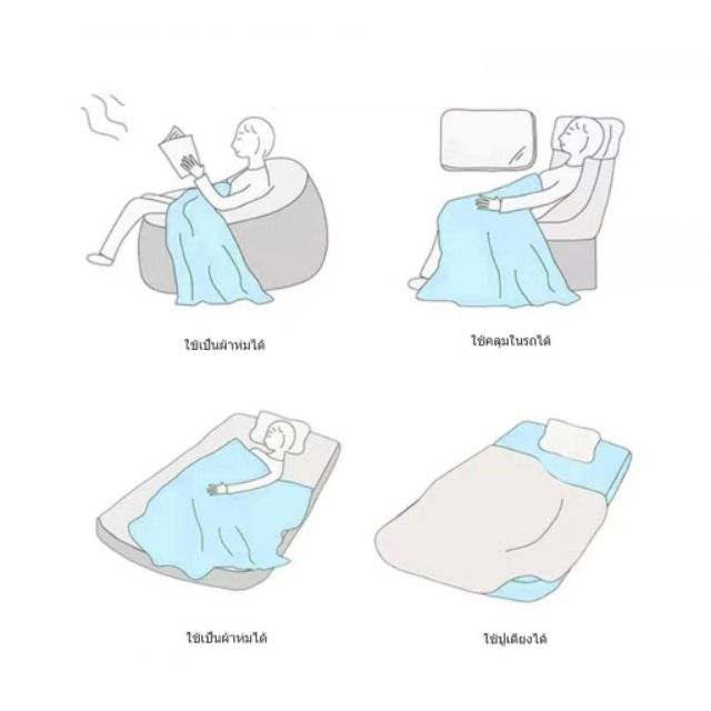 💥💥ผ้าห่มสาลู ทอ6 ชั้นทอลาย 2 หน้า    ขนาด (5ฟุต)อัพเดทลายใหม่🆒️ สินค้าพร้อมส่ง✔✔ - รูปที่ 5