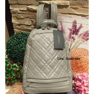 Outlets  แท้! Zara Quilted Backpack 2016