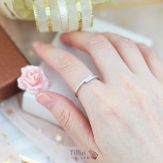 JEWELLYN Tiffin Ring แหวนเงินแท้