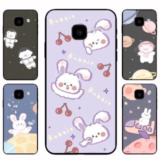 เคสโทรศัพท์รูปทรงกระต่ายแบบนุ่มสําหรับ samsung j 2 j 5 j 7 prime a 8 a 9 2018 a 6 plus a 8 plus m 20